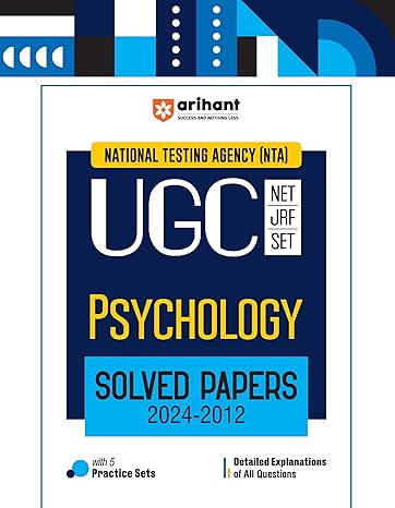 Solved Papers (2024-2012), Practice Sets (1-5)